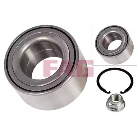 Подшипник ступицы (передней) Toyota Yaris 1.0-1.5 99-05 (713 6186 60)