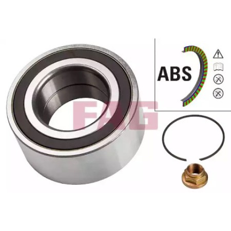 Подшипник ступицы (передней/задней) Land Rover Freelander 98-06 (+ABS) (713 6203 10)