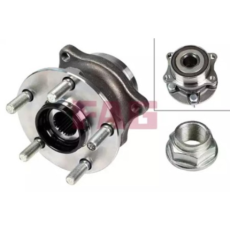 Подшипник ступицы (задней) Subaru Forester 08- (713 6222 10)