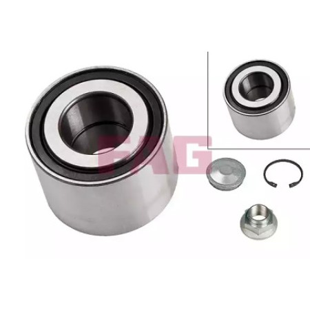 Подшипник ступицы (задней) Renault Megane/Clio 01- (25x52x37) (713 6303 00)