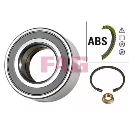 Подшипник ступицы (передней) Citroen Berlingo 1.6i/1.6HDi 08- (42х82х36) (+ABS) (713 6307 60)