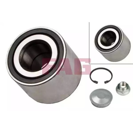 Подшипник ступицы (задней) Renault Clio 12- (25x55x43)(к-кт) (713 6310 80)