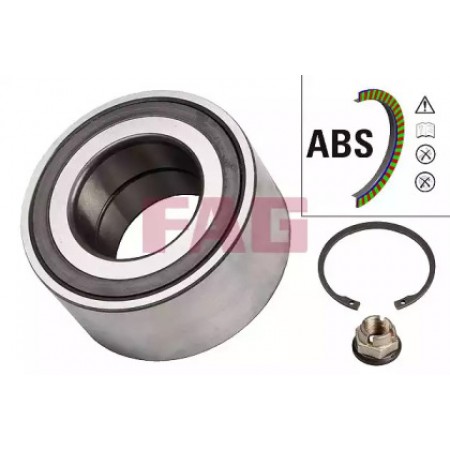 Подшипник ступицы (передней) Renault Megane III 08- (42x80x39) (+ABS) (713 6311 10)
