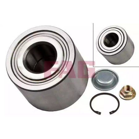 Подшипник ступицы (задней) Citroen C4/Peugeot 307 00- (25x60x45)(к-кт) (713 6404 70)