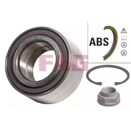 Подшипник ступицы (передней) Citroen C1/Peugeot 107/108 05- (713 6404 90)