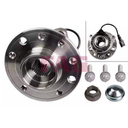 Подшипник ступицы (передней) Opel Signum/Vectra C 1.8-3.2 V6 02- (+ABS) (713 6440 90)