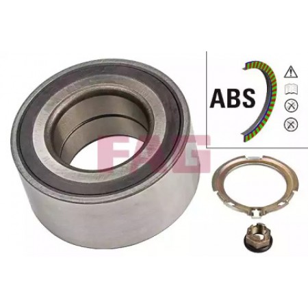 Подшипник ступицы (передней) Renault Trafic/Opel Vivaro 01-11/02 (45x86x39) (+ABS) (713 6441 20)