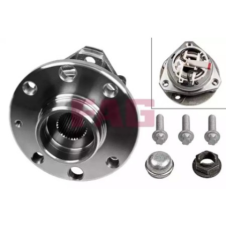 Подшипник ступицы (передней) Opel Astra 04-10 (713 6443 10)