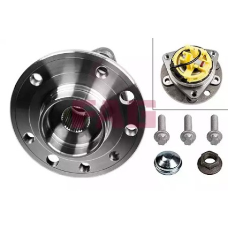 Подшипник ступицы (передней)(5 болтов) Opel Astra H/Zafira B 05- (713 6448 10)