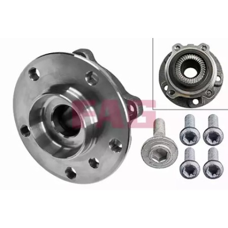 Подшипник ступицы (передней) BMW 5 (F10/F11)/6(F12/F13)/7(F01-F04)/X3(F25)/X4(F26) 09- (713 6496 30)