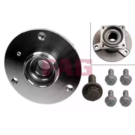 Подшипник ступицы (задней) Smart Cabrio/Fortwo 01-07 (713 6673 40)
