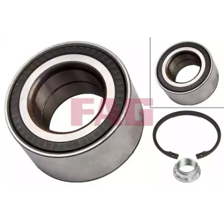 Подшипник ступицы (передней) BMW 3 (E90/E91/E92)/5 (E60/E61)/X3 (E83)/X5 (E53) 00-  (713 6677 90)