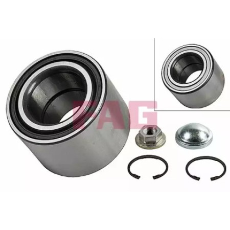 Подшипник ступицы (задней) Ford Fiesta 01- (29x53x37) (-ABS) (713 6786 40)