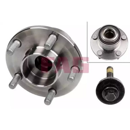 Подшипник ступицы (передней) Ford Focus II 05- (+ABS) (713 6787 90)