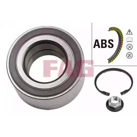 Подшипник ступицы (передней) Ford Connect 02- (+ABS) (713 6788 70)