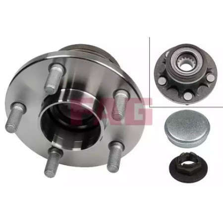 Подшипник ступицы (задней) Ford Connect (+ABS) (713 6788 90)