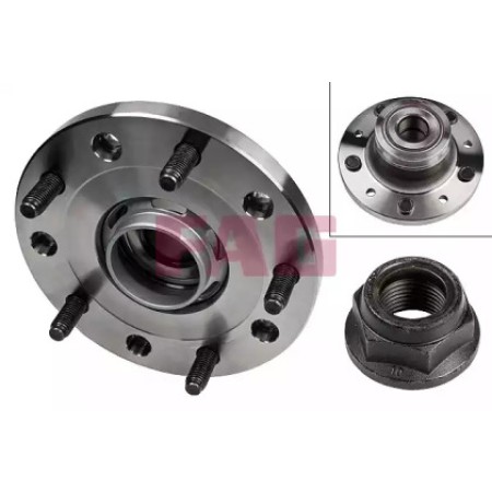 Подшипник ступицы (задней) Ford Transit V347 (FWD) 260/300 (d=37mm) (+ABS) (713 6789 20)