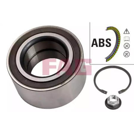 Подшипник ступицы (передней) Ford Connect 13- (713 6789 50)