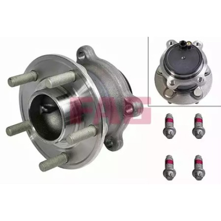 Подшипник ступицы (задней) Ford Connect 13- (713 6791 80)