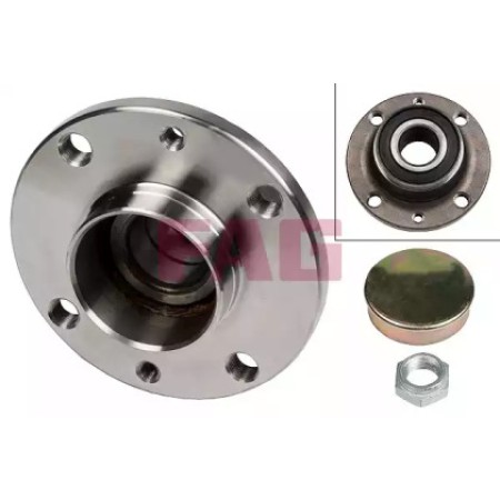 Подшипник ступицы (задней) Fiat Punto/Palio/Uno (-ABS) (713 6902 30)