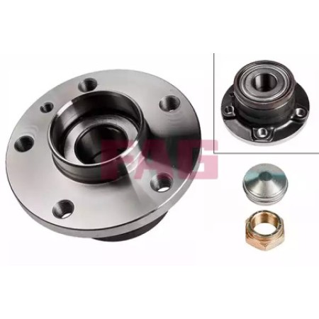 Подшипник ступицы (задней) Fiat Doblo 10- (+ABS) для повышенной нагрузки (713 6909 90)