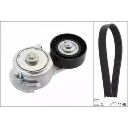 Комплект ремня генератора Fiat Doblo 1.4 05- (529 0013 10)