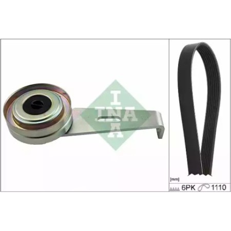 Комплект ремня генератора Citroen Berlingo/Peugeot Expert/Partner 96-02 (529 0207 10)