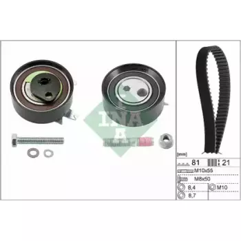 Комплект ТНВД VW LT 96-/VW T4 2.5TDI 91- (530 0062 10)