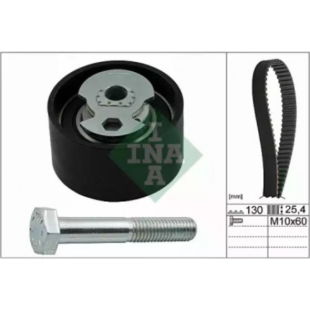 Комплект ГРМ Ford Transit 2.5DI/TD 97-, 51/59/63/74kw, (130x25.40) (530 0143 10)