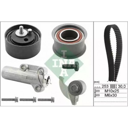 Комплект ГРМ Audi A4/A6/ VW Passat 2.4-2.8 95-05 (530 0179 10)
