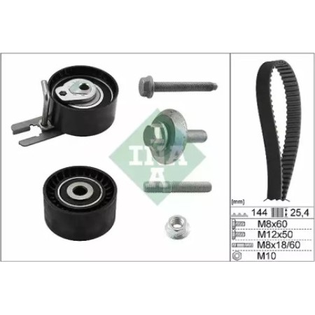 Комплект ГРМ Citroen Nemo 1.4HDi 02/08-, 50kw (530 0239 10)