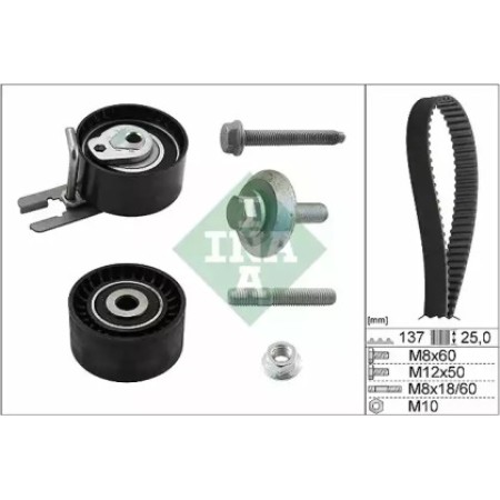 Комплект ГРМ Citroen Berlingo/Peugeot Partner 1.6HDI (z=137) (530 0375 10)