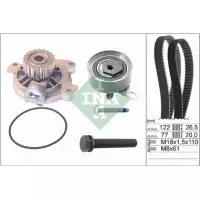 Комплект ГРМ + помпа VW T4 2.4D 90-03, 55/57kw, AJA/AAB (530 0406 30)
