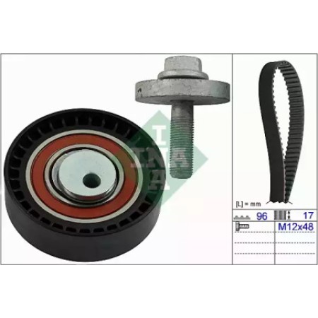 Комплект ГРМ Renault Kangoo/Dacia Logan/Sandero 1.4/1.6i 04- (530 0604 10)