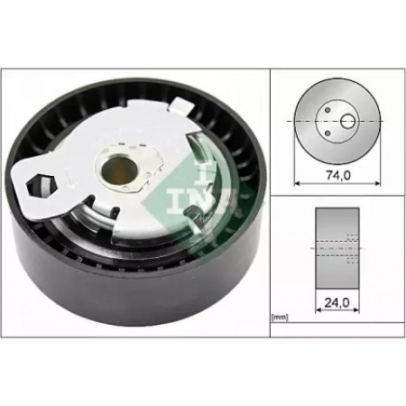 Ролик ГРМ Ford Connect 1.8TDI/DCi 02- (натяжной) (74х24) (531 0497 10)