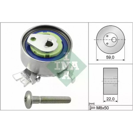 Ролик ГРМ Opel Corsa A/B 1.5D 87- (натяжной) (59х22) (531 0518 30)