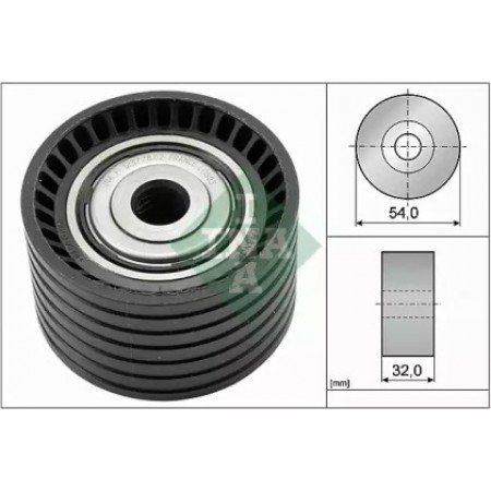 Ролик ГРМ Renault Kangoo 1.6i/Megane 1.4i/1.6i 16V 01- (паразитный) (54х32) (532 0774 10)