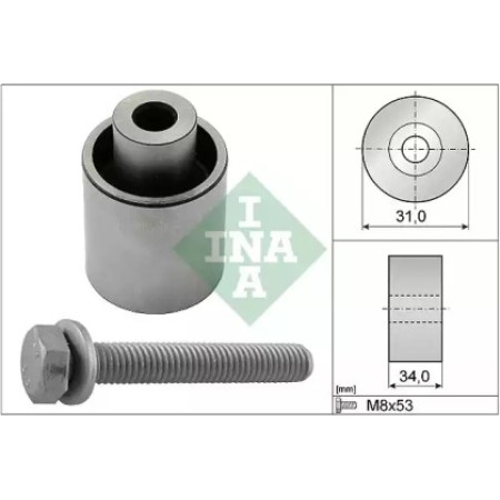 Ролик ГРМ Subaru Impreza/Forester/Legacy 1.5/2.0/2.5i 00-14 (паразитный) (31x34) (532 0833 10)