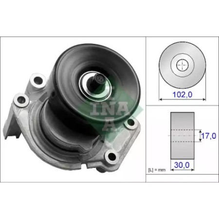 Натяжитель ремня генератора Lexus GS 430/Toyota Land Cruiser 4.0/4.3/4.7 98-07 (534 0350 10)
