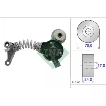 Натяжитель ремня генератора Audi A4/A6/A8 3.0i 01-06 (534 0419 10)