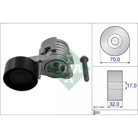 Натяжитель ремня генератора BMW 5 (F10) 09-13 (534 0432 10)