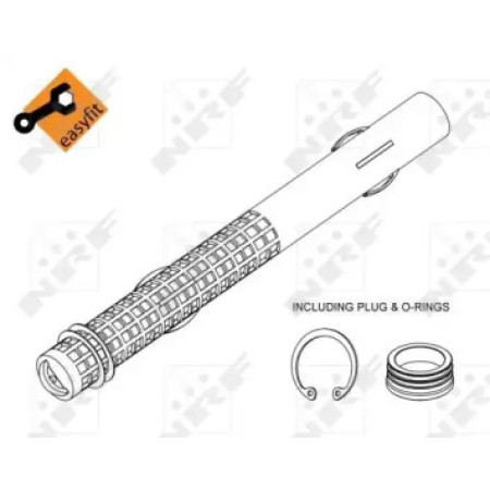 Осушитель кондиционера BMW X5 (E70/F15/F85)/ X6 (E71/E72/F16/F86) 07- (33363)