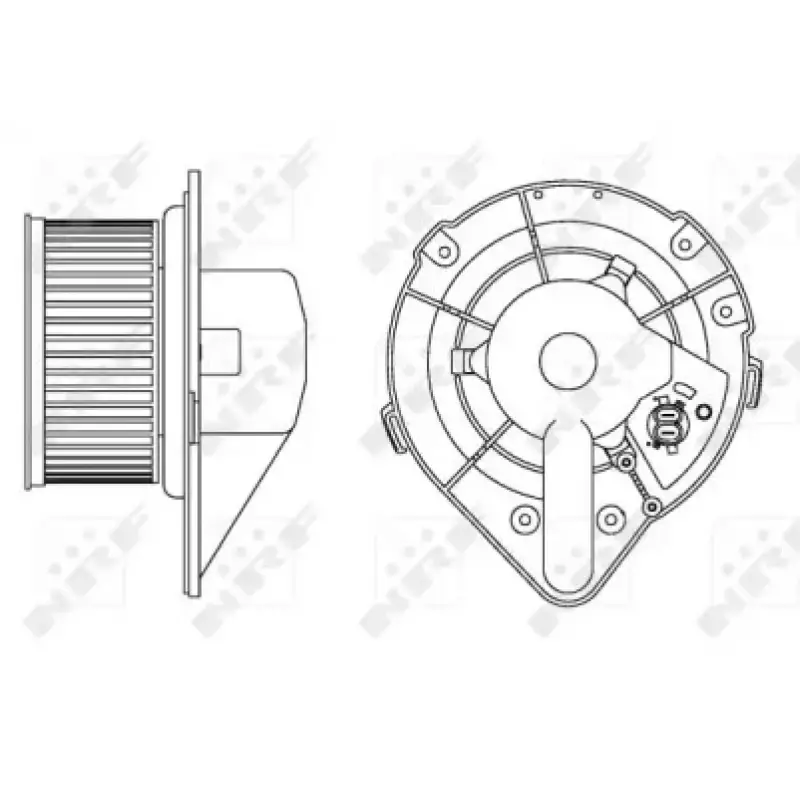 Моторчик печки VW T4 90-03 (34164)