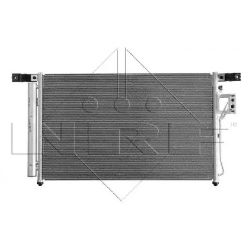 Радиатор кондиционера Hyundai Santa Fe 2.2 CRDi 06-12 (35987)