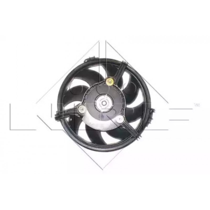 Вентилятор радиатора (электрический) Audi A4/A6 2.5/2.7D 97-05 (47207)