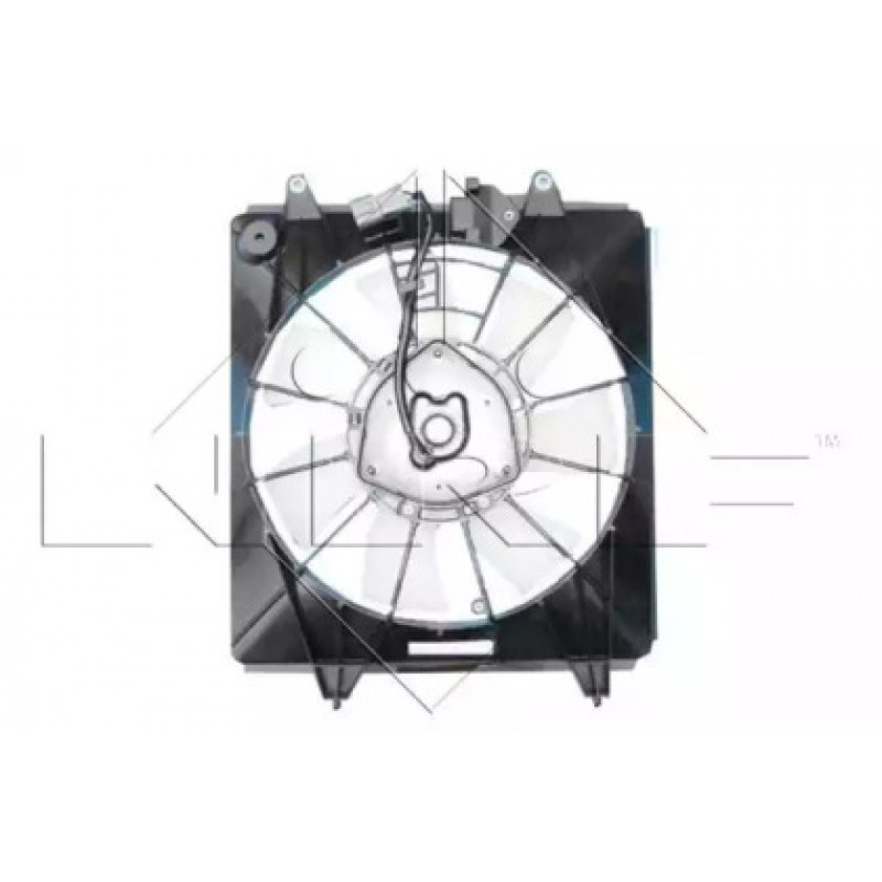 Вентилятор радиатора Honda CR-V III 2.0/2.2/2.4D 07- (с диффузором) (47273)