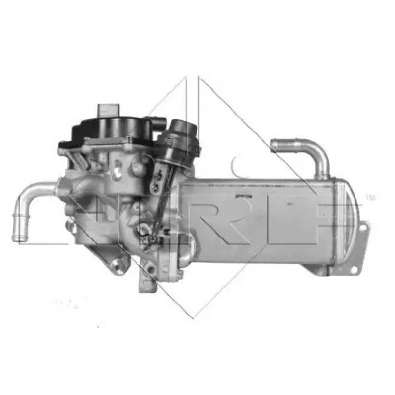 Радиатор рециркуляции ОГ (с клапаном EGR) VW T5 2.0TDI 09- (48209)
