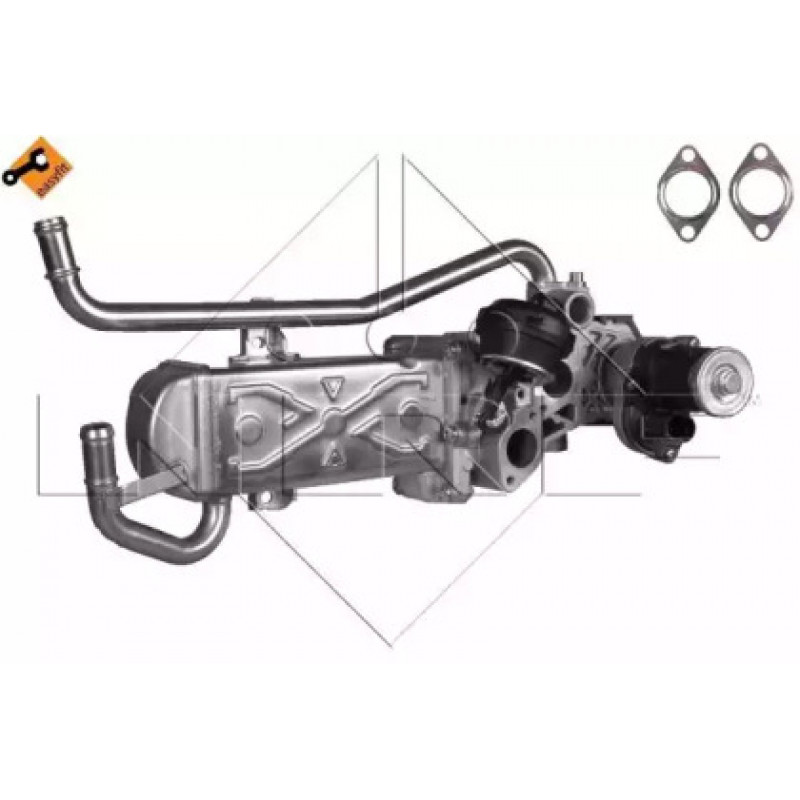 Радиатор рециркуляции ОГ Seat Ibiza 1.2 TDI 10- (48215)