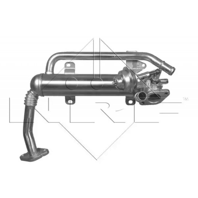 Радиатор рециркуляции ОГ VW Golf 1.9-2.0 TDI 05-11 (48306)