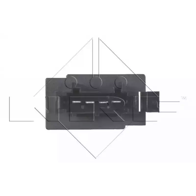 Реостат печки MB Sprinter CDI/VW LT 96-06/VW Caddy 03- (4 контакта) (342019)